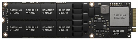 Твердотельный накопитель Samsung. Samsung SSD 1920GB PM983 M.2 PCIe 3.0 x4 TLC R/W 3000/1400 MB/s R/W 480K/42K IOPs DWPD1.3, 22110 OEM