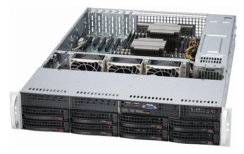 Платформа SuperMicro SYS-6028R-TRT 3.5&amp;quot; C612 10G 2P740W