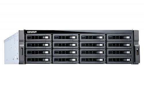 Сетевое хранилище без дисков QNAP. SMB QNAP TS-1683XU-RP-E2124-16G 16-Bay NAS (16x 2.5&amp;quot;/3.5&amp;quot; SATA HDD/SSD), Intel Xeon E-2124 4-core 3.3 GHz (up to 4.3 GHz), 16 GB DDR4 ECC RAM (2 x 8GB) up to 64 GB ( 4 x 16 GB),  4x GbE LAN, 2 x 10GbE SFP+, rackmount 3U,