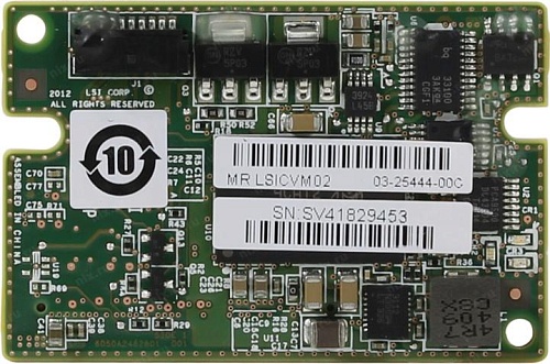 Модуль защиты данных для RAID контроллера LSi. LSICVM02 CacheVault Flash Cache Protection Module for 9361 and 9380 Series