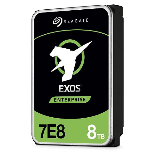 Жесткий диск Seagate. HDD Seagate SATA 8Tb Enterprise Exos 7E8 4Kn sector 7200 6Gb/s 256Mb 2 year ocs
