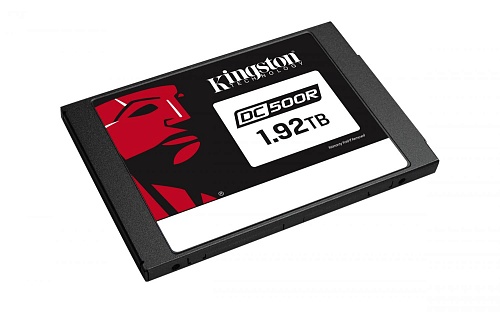 Твердотельный накопитель Kingston. Kingston SSD DC500R, 1920GB, 2.5&amp;quot; 7mm, SATA3, 3D TLC, R/W 555/525MB/s, IOPs 98 000/24 000, TBW 1752, DWPD 0.5 (5 лет)